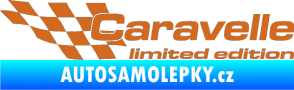 Samolepka Caravelle limited edition levá oříšková