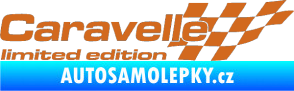 Samolepka Caravelle limited edition pravá oříšková