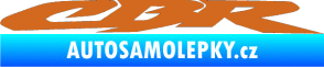 Samolepka CBR 002 oříšková