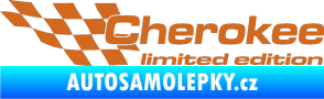 Samolepka Cherokee limited edition levá oříšková