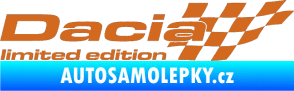 Samolepka Dacia limited edition pravá oříšková