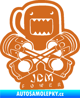 Samolepka Domo 008 JDM oříšková
