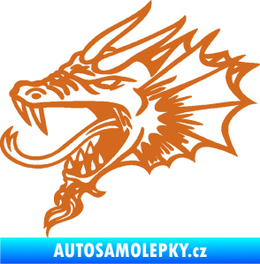 Samolepka Dragon 046 levá oříšková