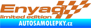 Samolepka Enyaq limited edition pravá oříšková