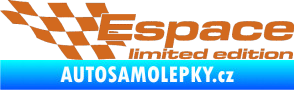 Samolepka Espace limited edition levá oříšková