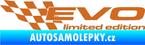 Samolepka Evo limited edition levá oříšková