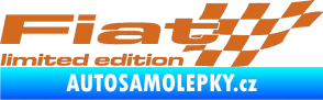 Samolepka Fiat limited edition pravá oříšková