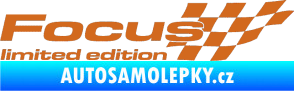 Samolepka Focus limited edition pravá oříšková