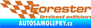 Samolepka Forester limited edition levá oříšková