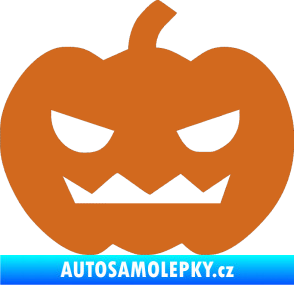 Samolepka Halloween 013 levá oříšková