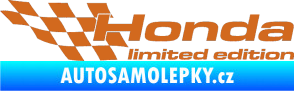 Samolepka Honda limited edition levá oříšková