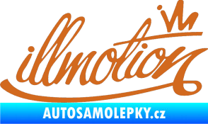 Samolepka Illmotion oříšková