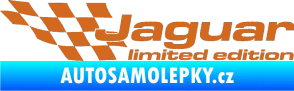 Samolepka Jaguar limited edition levá oříšková