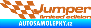 Samolepka Jumper limited edition levá oříšková