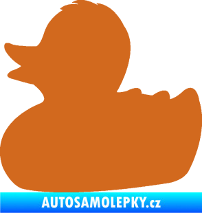 Samolepka Kachnička 001 levá oříšková