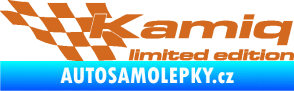 Samolepka Kamiq limited edition levá oříšková