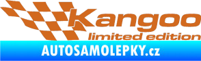Samolepka Kangoo limited edition levá oříšková