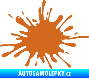 Samolepka Kaňka 002 levá oříšková