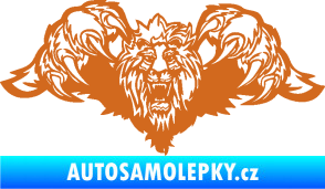 Samolepka Kapota 041 lev oříšková