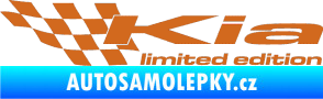 Samolepka Kia limited edition levá oříšková