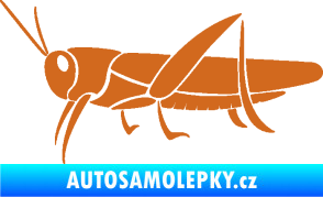 Samolepka Kobylka 002 levá oříšková
