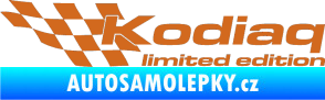 Samolepka Kodiaq limited edition levá oříšková