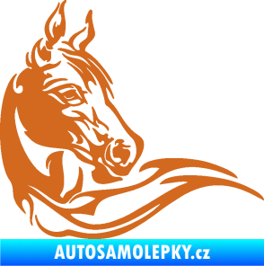 Samolepka Kůň 085 pravá oříšková