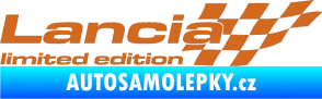 Samolepka Lancia limited edition pravá oříšková