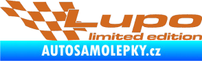 Samolepka Lupo limited edition levá oříšková