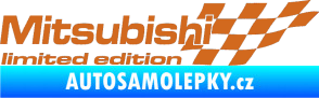 Samolepka Mitsubishi limited edition pravá oříšková
