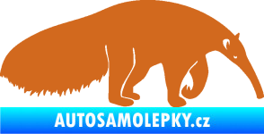 Samolepka Mravenečník 001 pravá oříšková