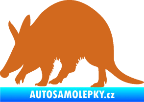 Samolepka Mravenečník 002 levá oříšková