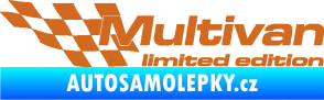 Samolepka Multivan limited edition levá oříšková
