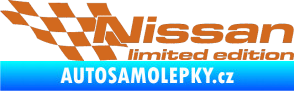 Samolepka Nissan limited edition levá oříšková