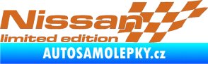 Samolepka Nissan limited edition pravá oříšková