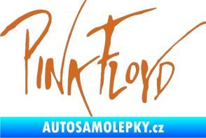 Samolepka Pink Floyd 002 oříšková
