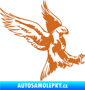 Samolepka Predators 003 pravá oříšková
