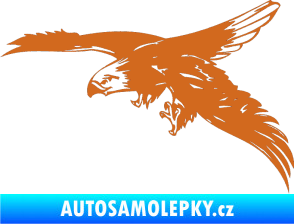 Samolepka Predators 029 levá oříšková