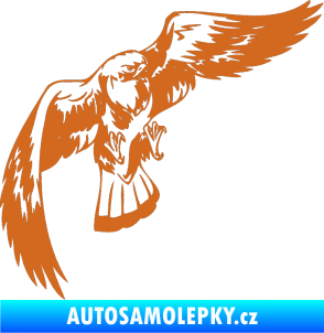 Samolepka Predators 041 pravá oříšková