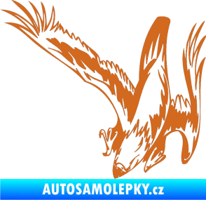 Samolepka Predators 069 levá oříšková