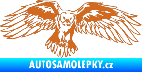 Samolepka Predators 077 pravá sova oříšková