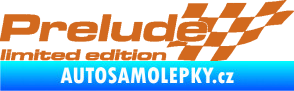 Samolepka Prelude limited edition pravá oříšková