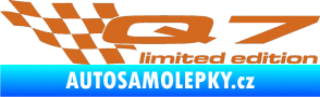 Samolepka Q7 limited edition levá oříšková