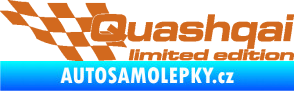 Samolepka Quashqai limited edition levá oříšková
