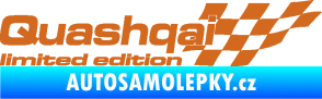Samolepka Quashqai limited edition pravá oříšková