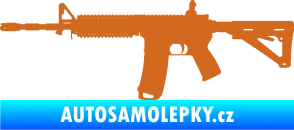 Samolepka Samopal 004 levá oříšková