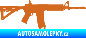 Samolepka Samopal 004 pravá oříšková