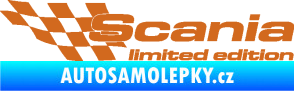 Samolepka Scania limited edition levá oříšková