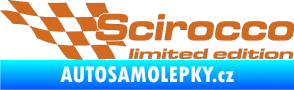 Samolepka Scirocco limited edition levá oříšková