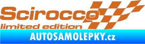 Samolepka Scirocco limited edition pravá oříšková